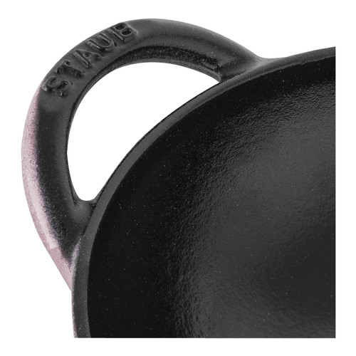 STAUB Specialities 16 cm / 6.5 inch Cast Iron Mini Wok, Cherry Blossom