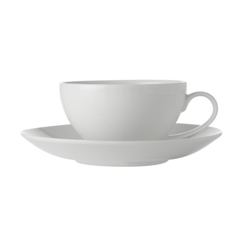 Maxwell & Williams White Basics Cup & Saucer 200ml - set of 4