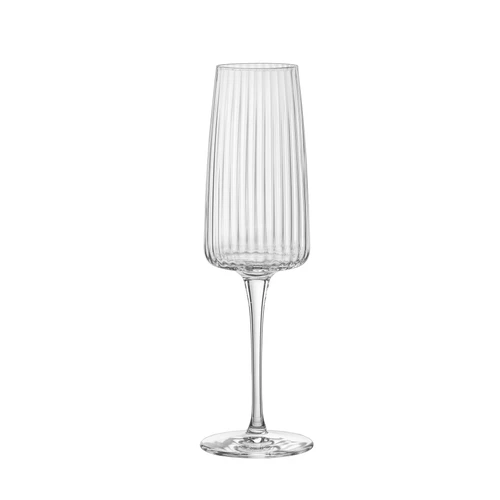 Bormioli Rocco Exclusiva Sparkling Wine Flute 255ml - set of 4