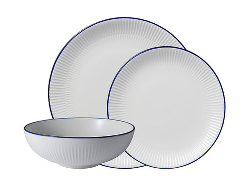 Cafe Blue 12-piece Dinner Set