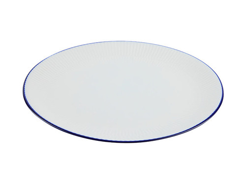 Cafe Blue Coupe Dinner Plate - set of 6