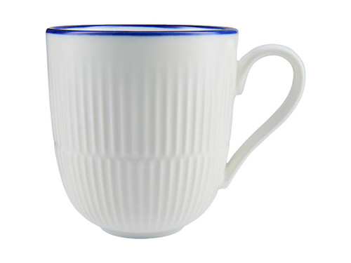 Cafe Blue Coupe Mug 370ml - set of 6