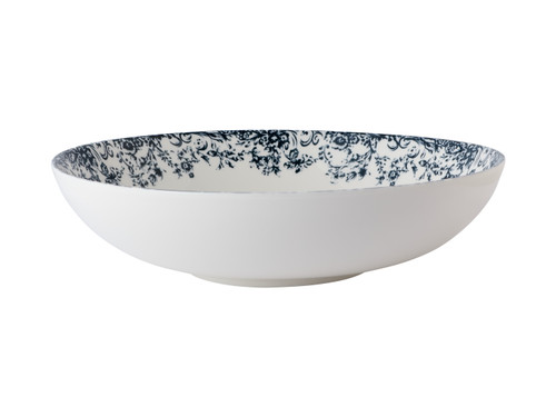 Rosetta Antique Blue Serving Bowl 28x7cm