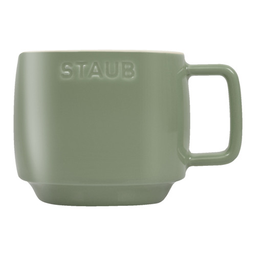 STAUB Ceramique Ceramic Mug, Eucalyptus, 250ml