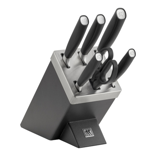 ZWILLING All * Star 7 Piece Knife Block Set, Silver