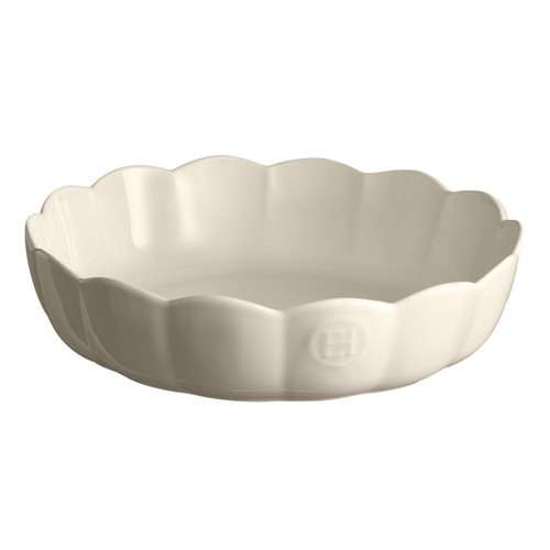 Emile Henry Madeleine Round Shaped Baking Dish Argile