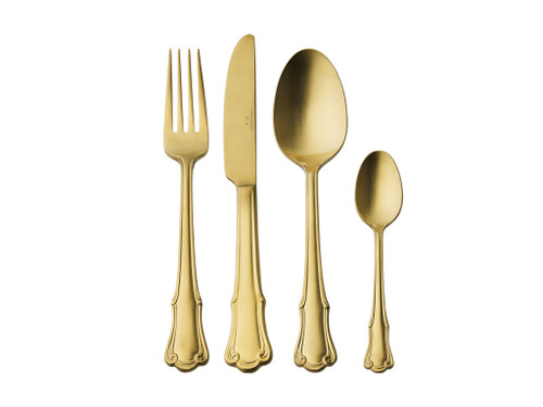 Castello Champagne Flatware Set – 16 Piece