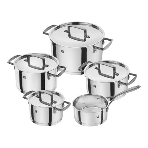 ZWILLING Bellasera Pot Set 9 Piece 18/10 Stainless Steel