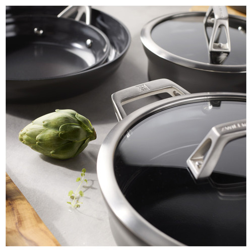 ZWILLING Motion Ceramic 10 Piece Aluminum Cookware Set