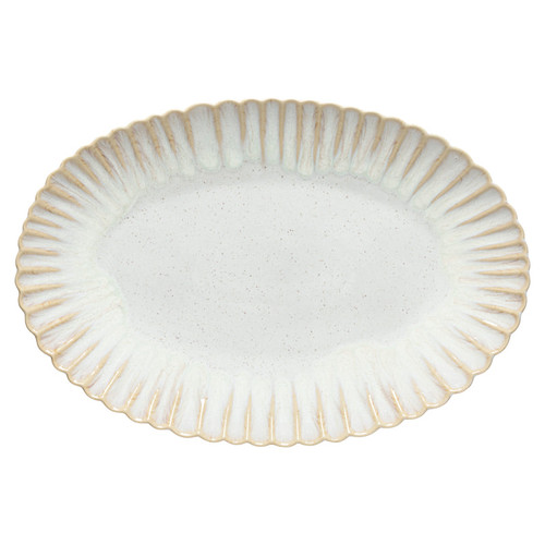 Mallorca Sand Beige Oval Platter