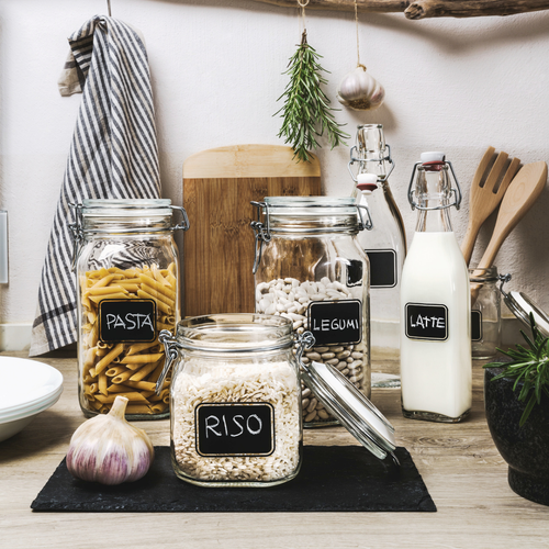 Fido Jar Lavagna Chalkboard Storage Glassware