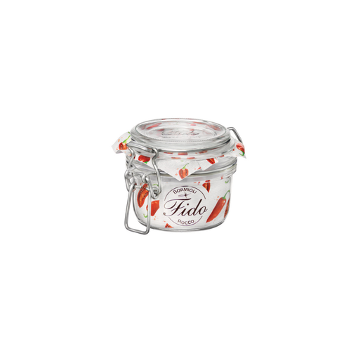 Fido Cylindrical Jar 0.125L - set of 6