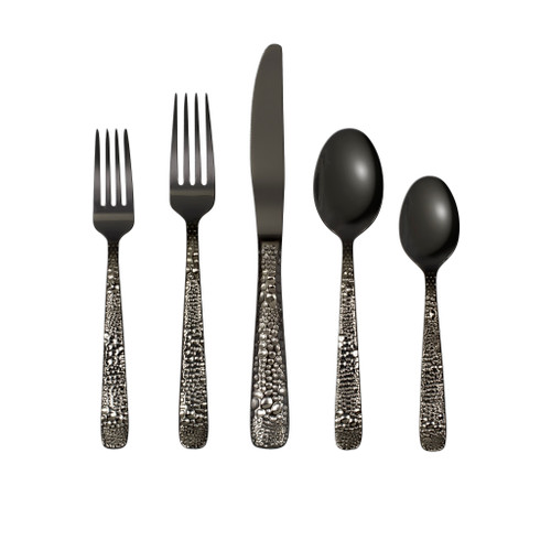 Cobra Black 20-piece Flatware Set