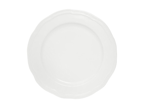 Florence Scalloped Rim Dinner Plate - set of 6