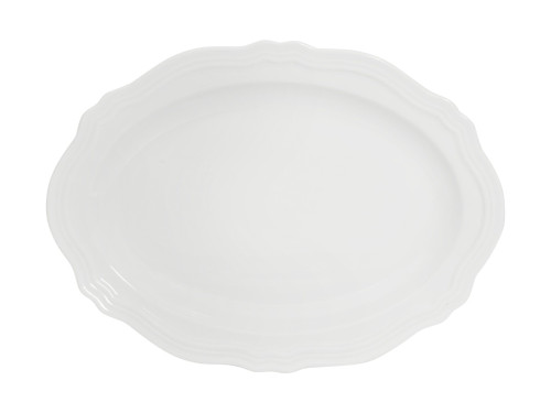 Casa Domani Florence Scalloped Oval Platter
