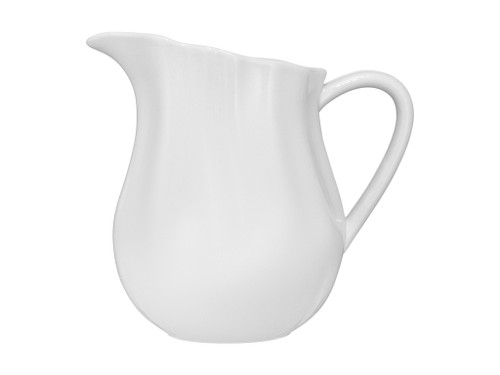 Florence Scalloped Jug White 1.8L
