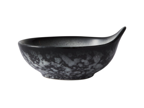 Maxwell & Williams Caviar Granite Handled Sauce Bowl - set of 6