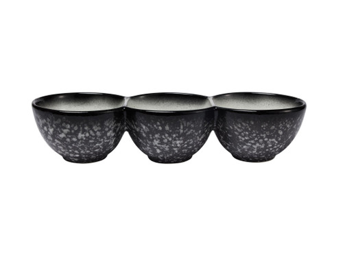 Maxwell & Williams Caviar Granite Sivided Serving Bowl