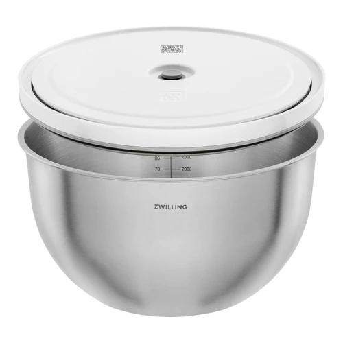 ZWILLING Fresh & Save BOWLS Vacuum Bowl L / 24 cm, Stainless Steel, Silver