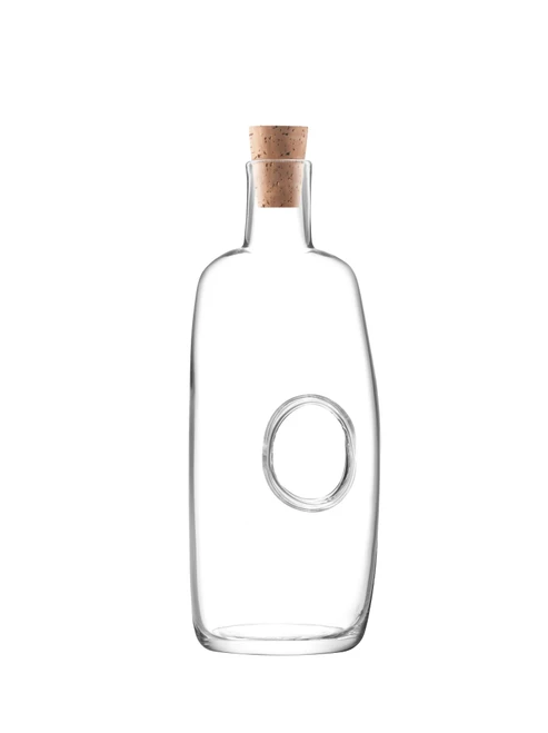 Void Carafe & Cork Stopper 1.1L Clear