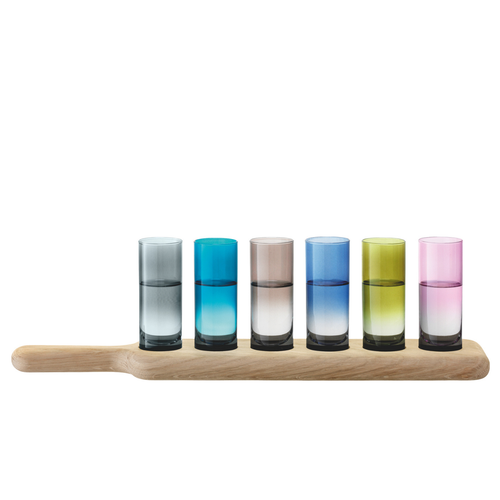 Paddle Vodka Set & Oak Paddle