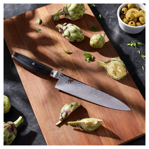 MIYABI TENMEI 8 inch, Chef's Knife, Black
