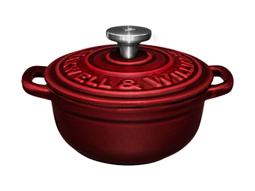 Maxwell & Williams Cast Iron Cocotte Merlot 9.5cm 260ml