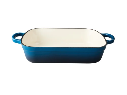 Maxwell & Williams Cast Iron Roaster Midnight Blue 34x26cm / 5L