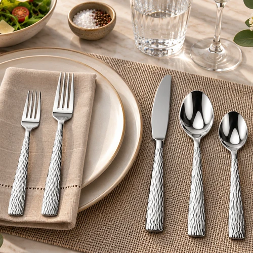 Bark Stainless Steel 20-piece Flatware Set