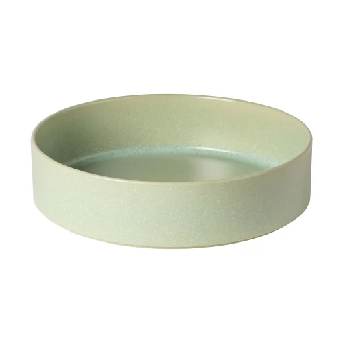 Redonda Bay Leaf Low Serving Bowl