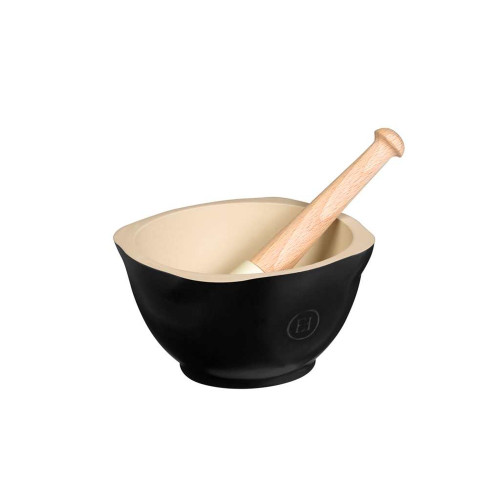 Emile Henry Truffe Mortar & Pestle 0.6L