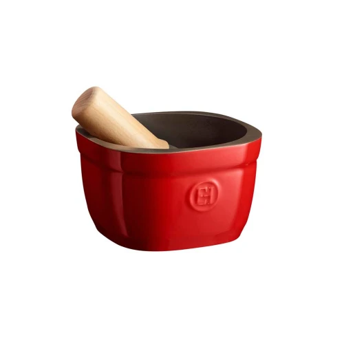 Emile Henry Grand-Cru Mortar & Pestle 0.9L