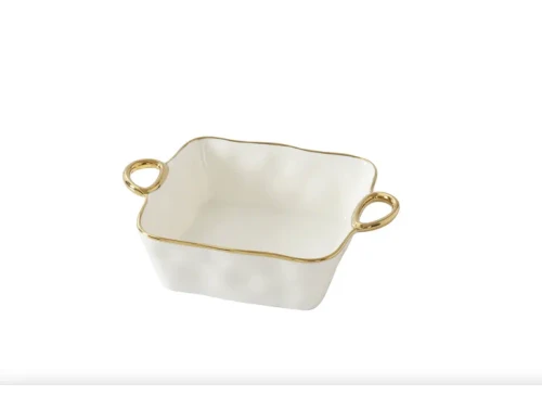 Pampa Bay Golden Handles Square Baking Dish