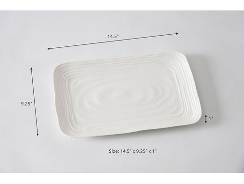 Pampa Bay Le Blanc Medium Tray