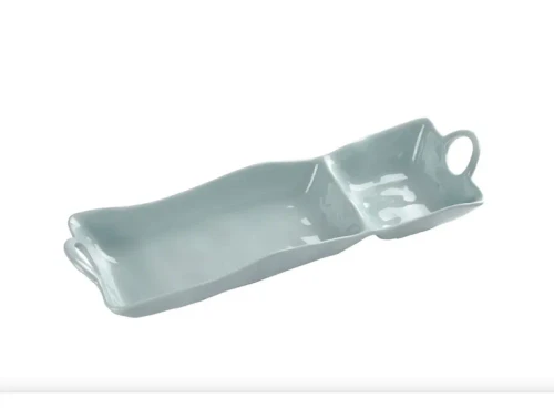 Pampa Bay Aqua Melamine chip & dip