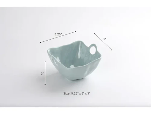 Pampa Bay Aqua Melamine snack bowl