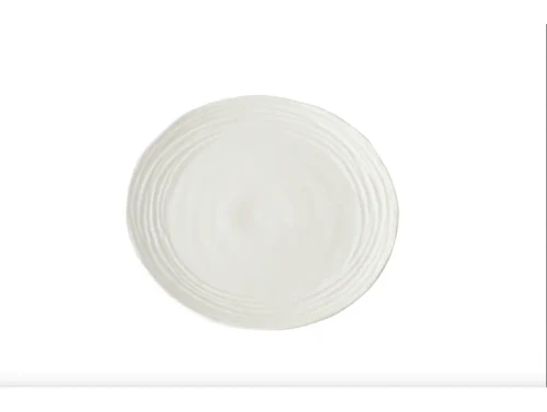 Pampa Bay Le Blanc Round Dinner Plate