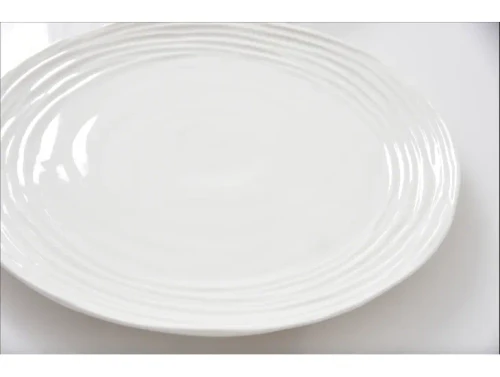 Pampa Bay Le Blanc Round Dinner Plate
