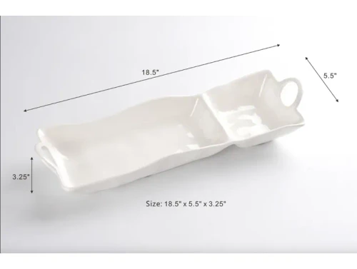 Pampa Bay Ivy Melamine chip & dip