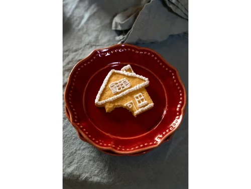 Costa Nova Almara Rubi Appetizer Plate - Set of 6