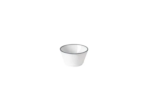 Costa Nova Beja White Blue Round Ramekin - Set of 6