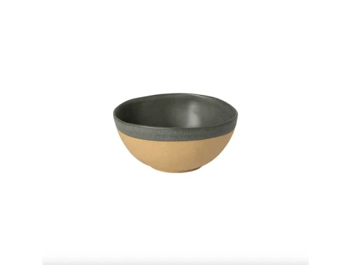Costa Nova Arenito Charcoal Grey Latte Bowl - Set of 6