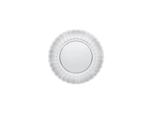 Costa Nova Cristal Clear Glass Salad/Dessert Plate - Set of 6
