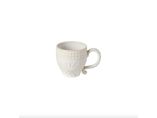 Costa Nova Cristal White Mug - Set of 6