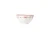 Costa Nova Vila White-Red Soup/Cereal Bowl - Set of 6