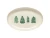 Casafina Pacifica Christmas Tree Oval Platter