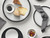 Maxwell & Williams Caviar Granite Coupe Side Plate 15cm – Set of 4