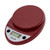 Escali Primo Digital Scale - Warm Red