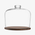 City Dome & Walnut Base - 32cm