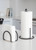 Squire Countertop Paper Towel Holder - Black